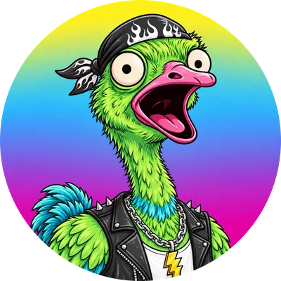 OMG Ostrich — Neon Rebel