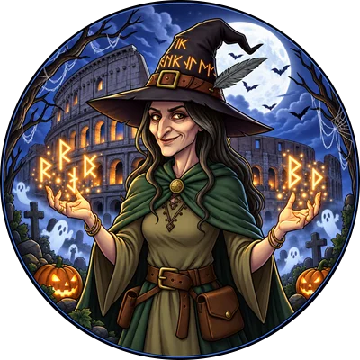 Witch — Roman Runes