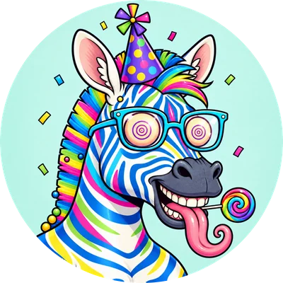 Zany Zebra — Sugar Spiral